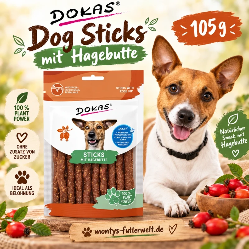 6x 105 gr Sticks mit Hagebutte 6x 105 gr Sticks mit Hagebutte