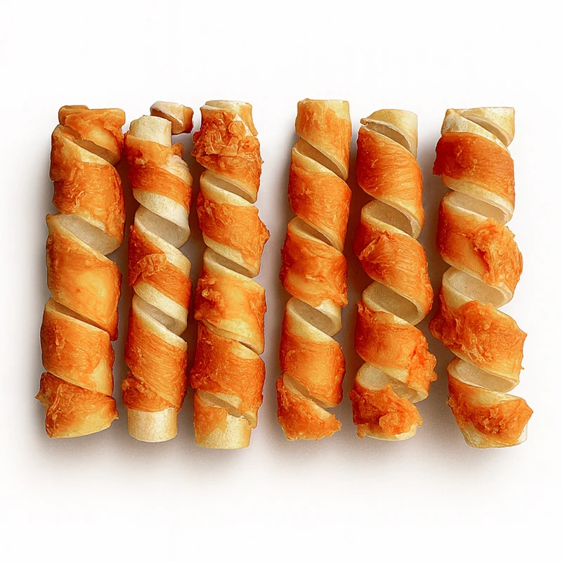 Bunch Kauspirale aus Rinderhaut mit Hähnchenfleisch 500gr - 100% Natur Hundesnack Bunch Kauspirale aus Rinderhaut mit Hähnchenfleisch 500gr - 100% Natur Hundesnack