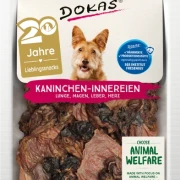 7x 100 gr Dokas Kaninchen-Innereien