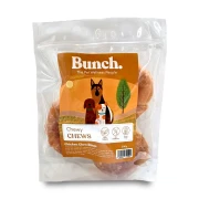 Bunch Knabber-Donuts aus Rinderhaut mit Huhn 500gr - 100% Natur Hundesnack