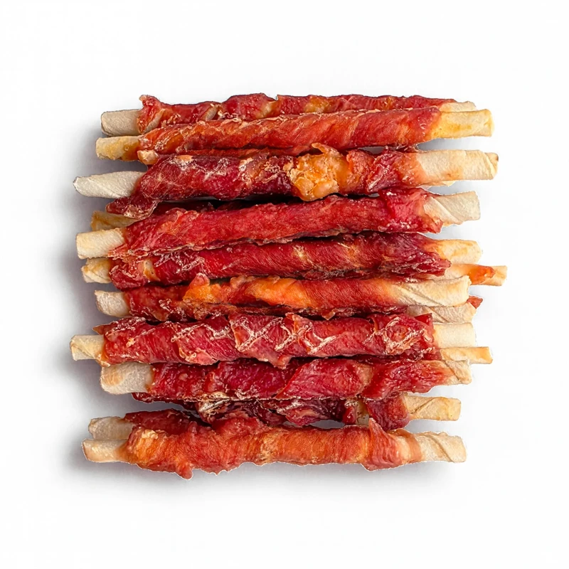 Bunch Rinderhaut Kausticks mit Hähnchenfleisch 500gr - 100% Natur Hundesnack